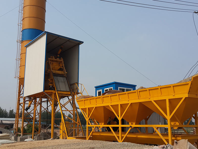 HZS25 Stationary Concrete Batching Plant
