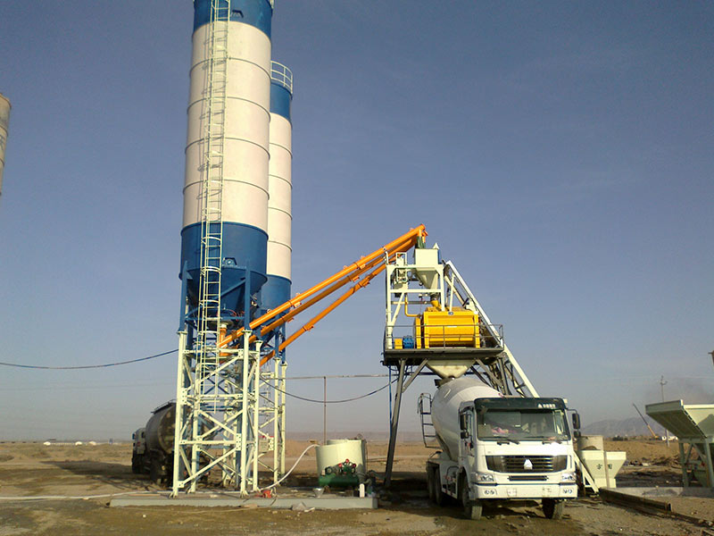 HZS35 Stationary Concrete Batching Plant