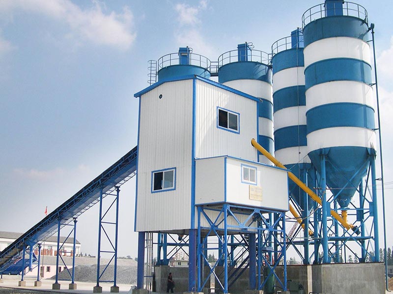 HZS90 Stationary Concrete Batching Plant