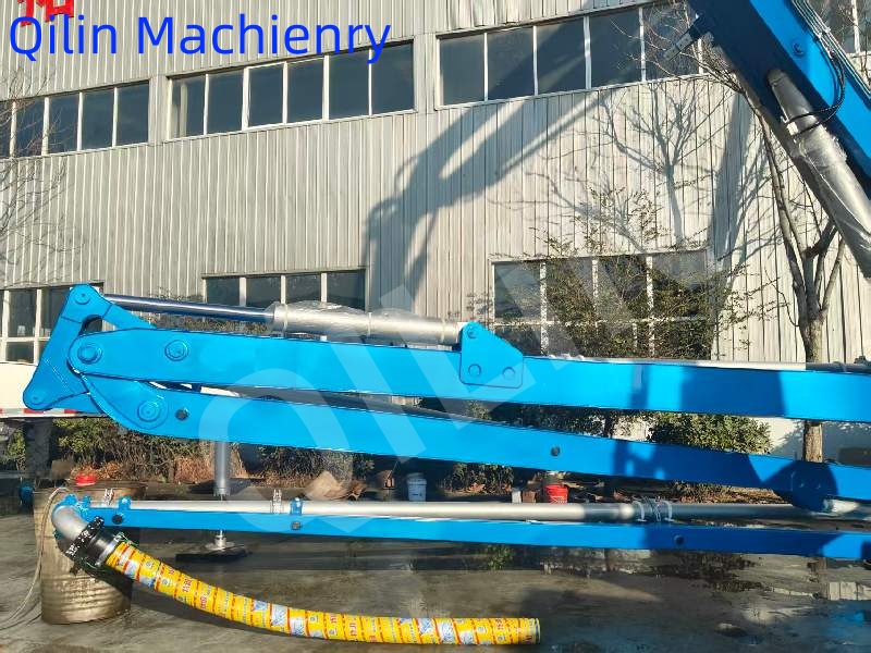 Good News! 42m Concrete Boom Pump for African Customer Ready for Shipment!