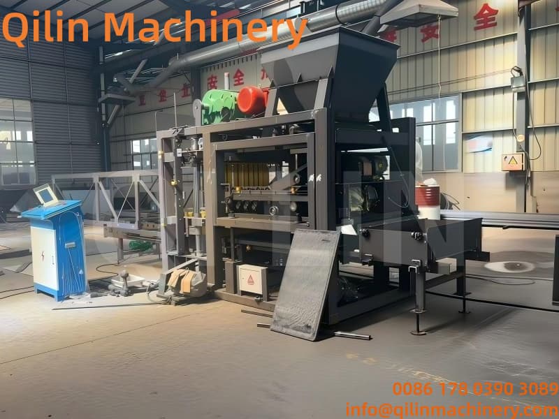 QTJ4-25 Block Making Machine to Africa